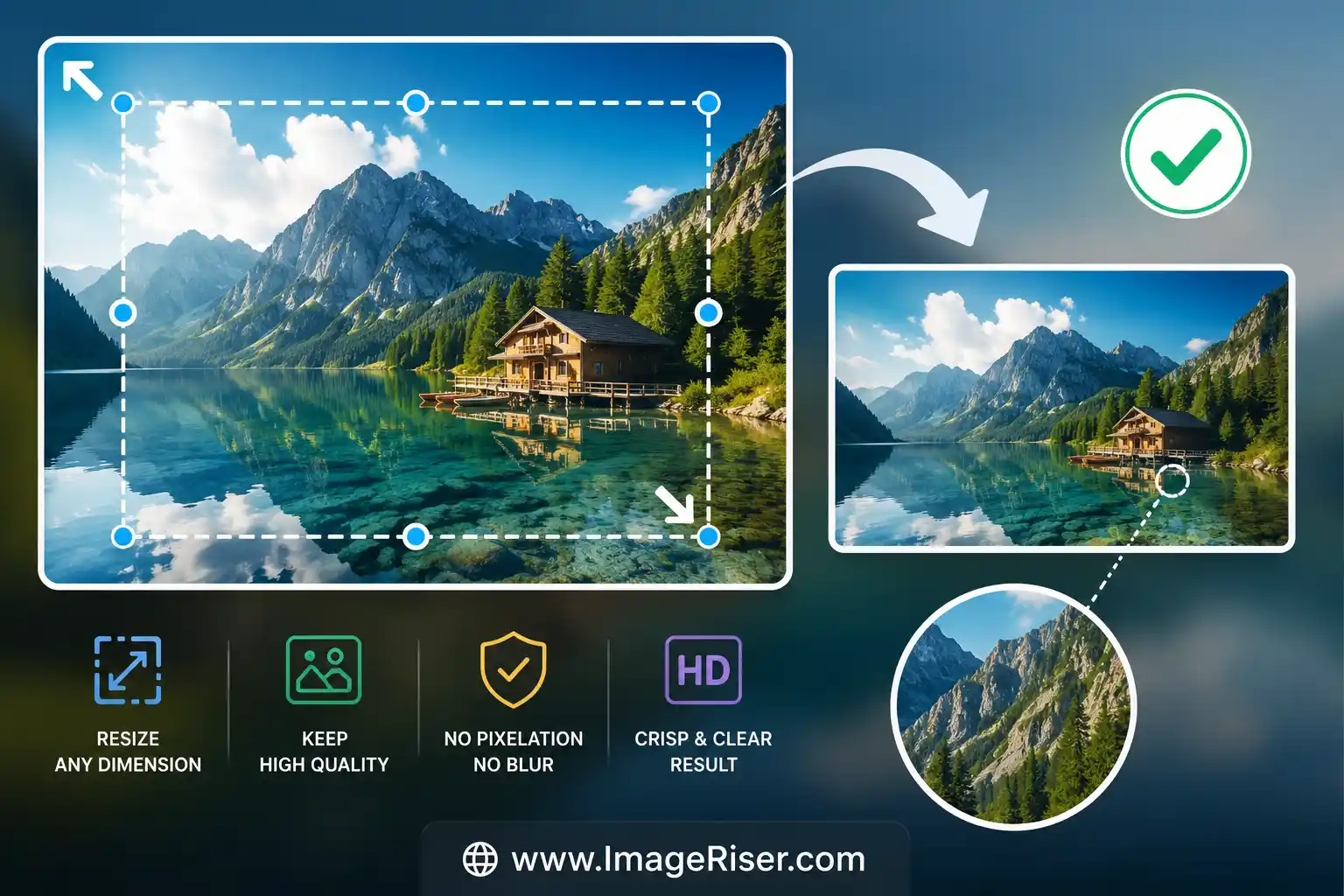 Resize Image Without Losing Quality